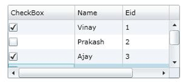 hyperlink button and checkbox in silverlight datagrid.