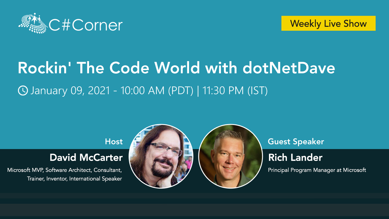 Rockin' The Code World with dotNetDave - Episode 11