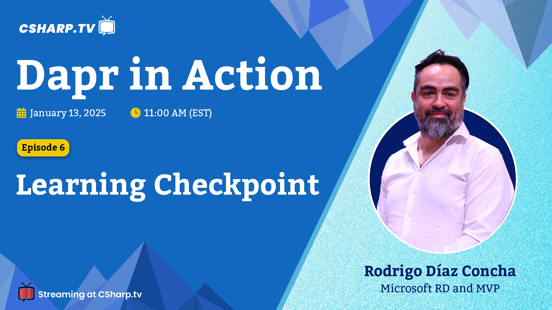 Learning Checkpoint: Dapr in Action - Ep. 6