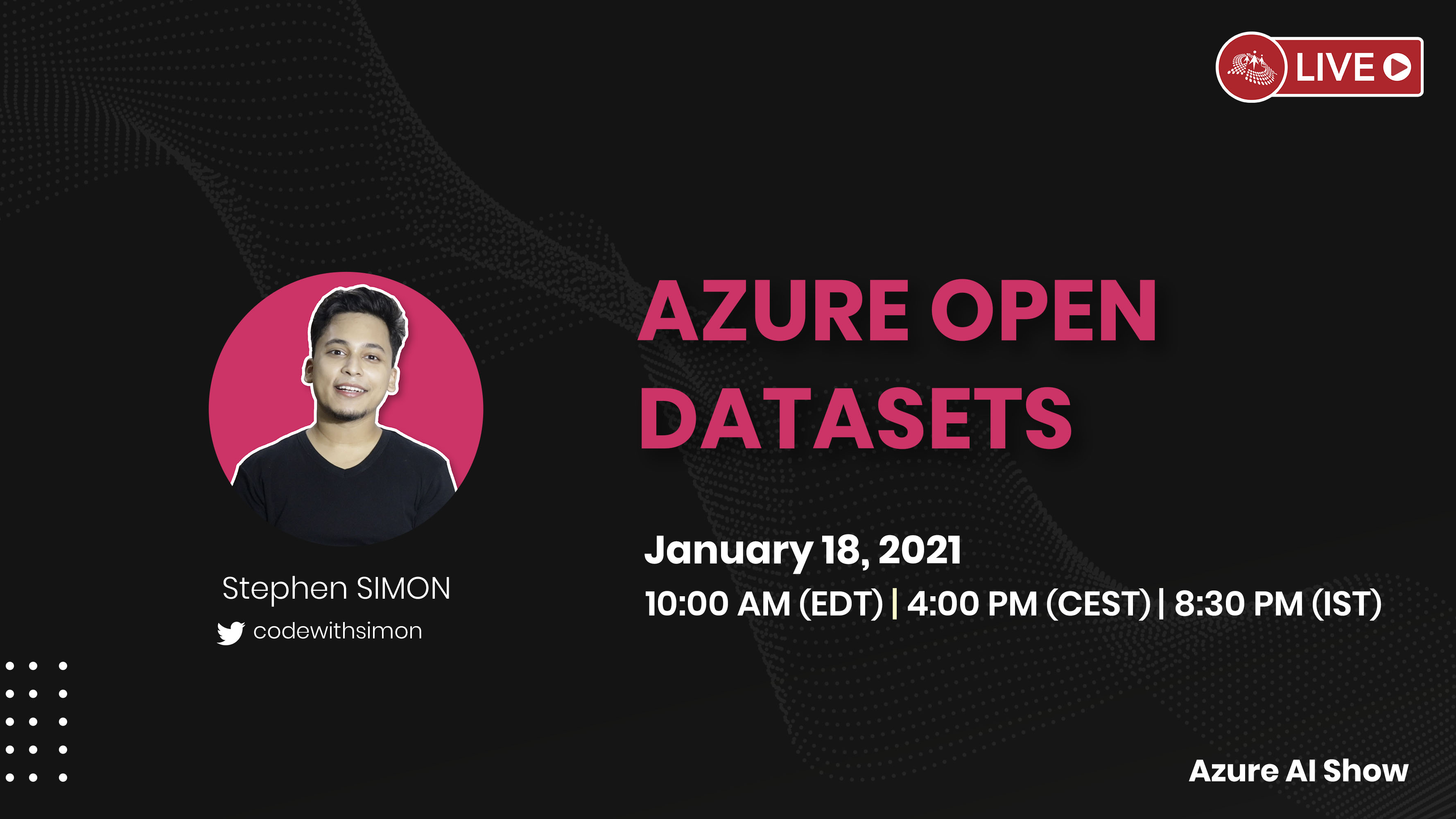 Azure Open Datasets - Azure AI Show