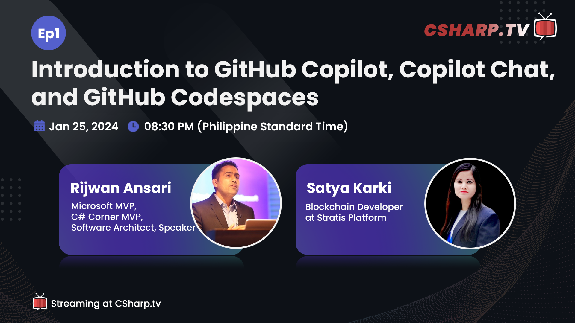 Introduction to GitHub Copilot, Copilot Chat, and GitHub Codespaces - Ep.1