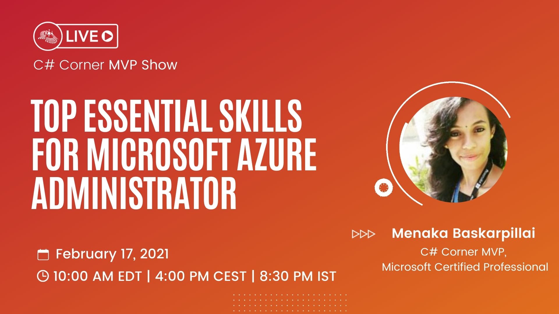 Top Essential skills for Microsoft Azure Administrator - MVP Show