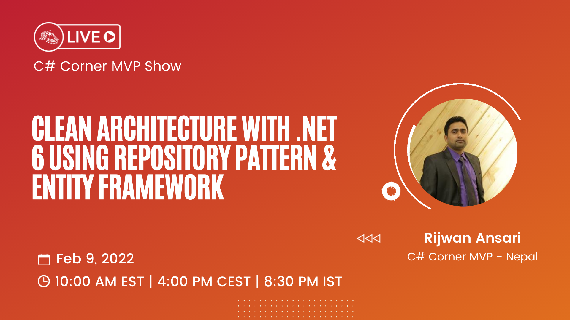 Clean Architecture with .NET 6 using Repository Pattern and EF