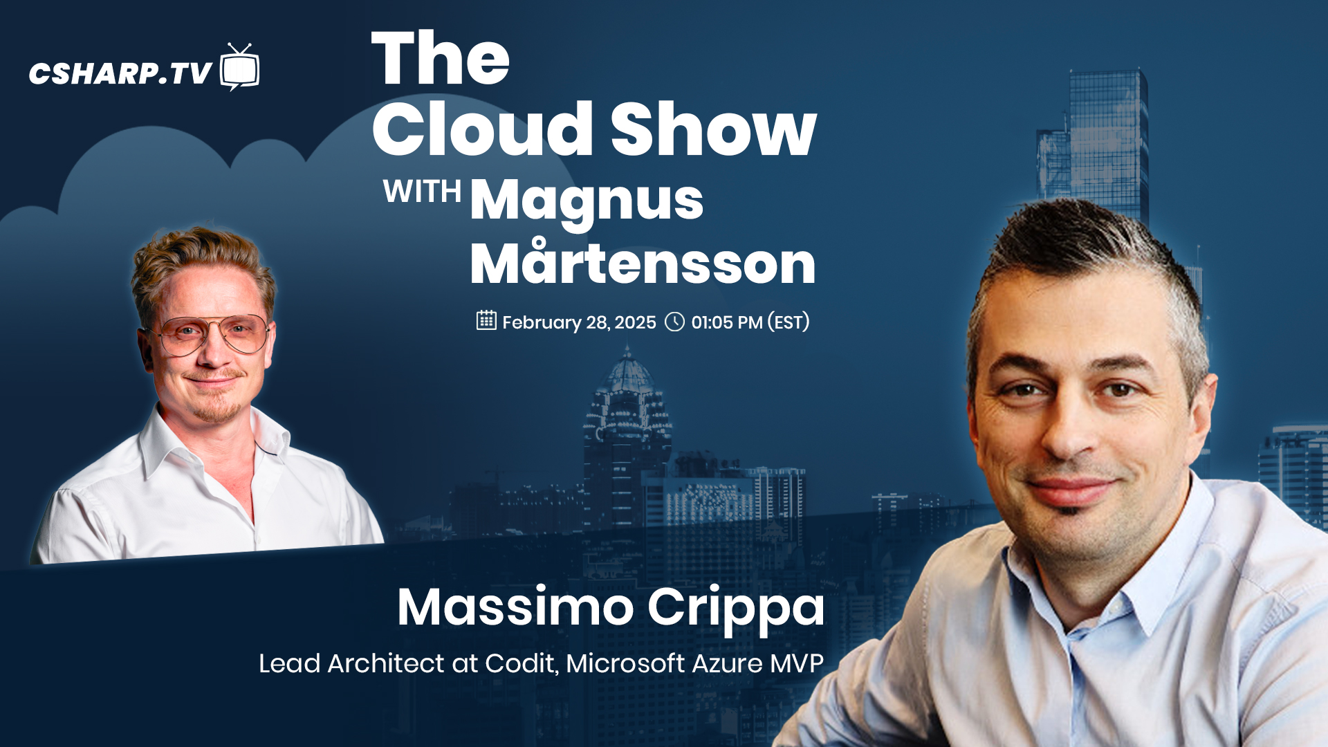 The Cloud Show with Magnus Mårtensson ft. Massimo Crippa - Ep: 63