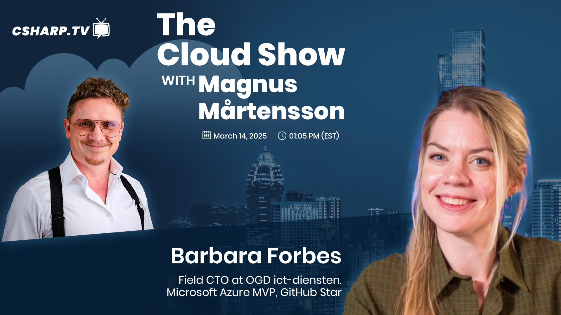 The Cloud Show with Magnus Mårtensson ft. Barbara Forbes- Ep: 67