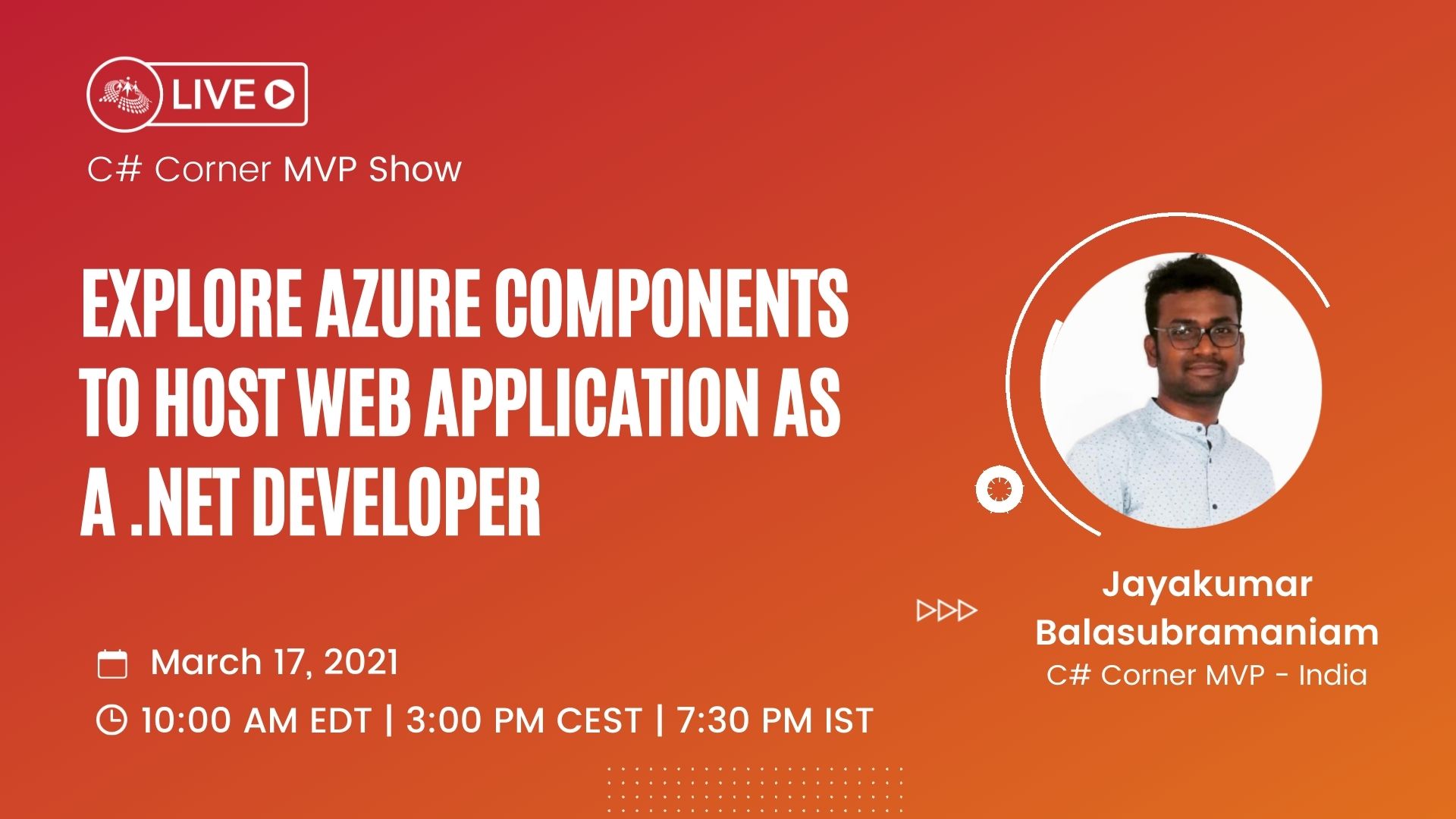 Explore Azure Components To Host Web Application - MVP Show