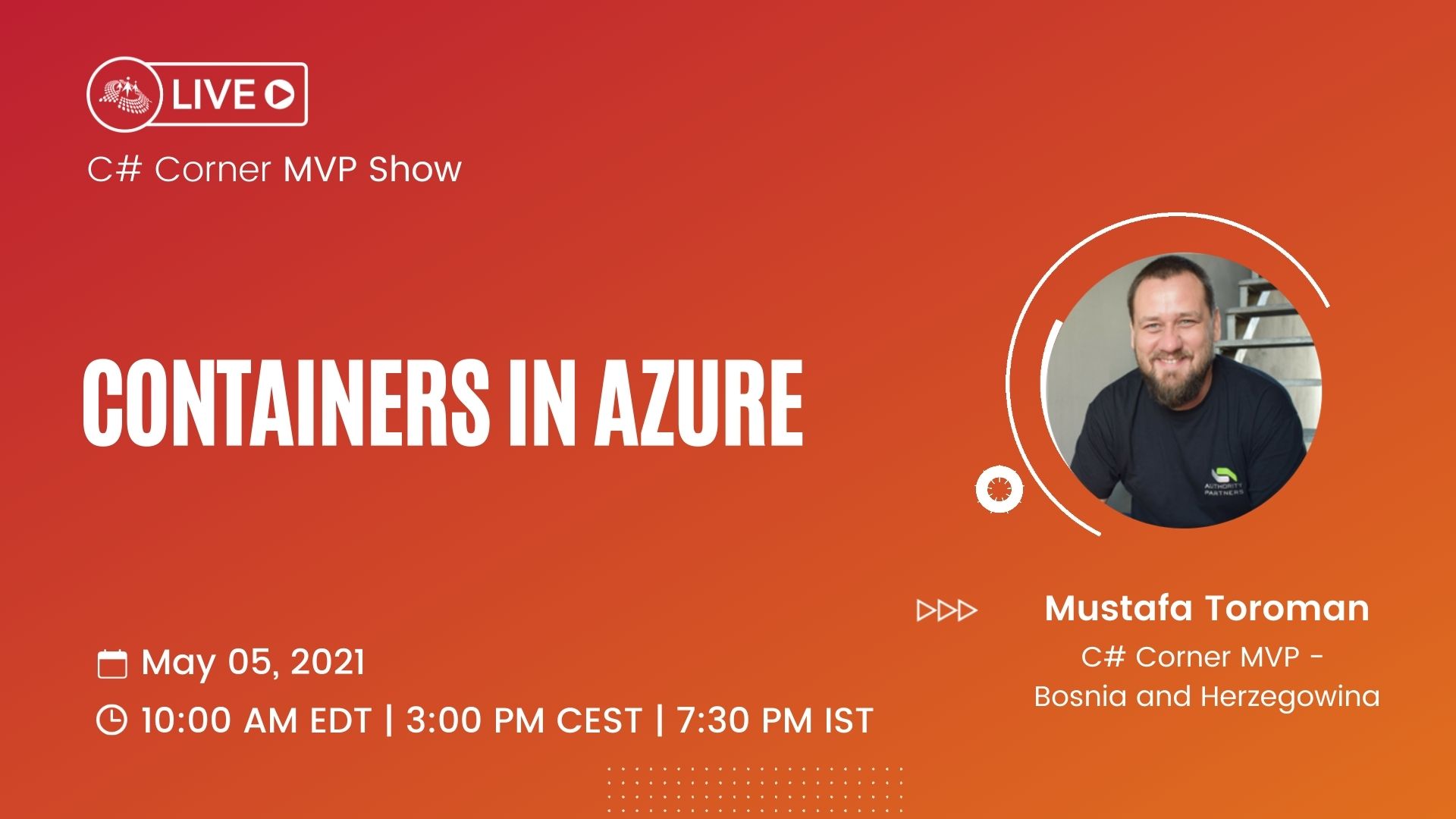 Containers in Azure -  MVP Show ft. Mustafa Toroman