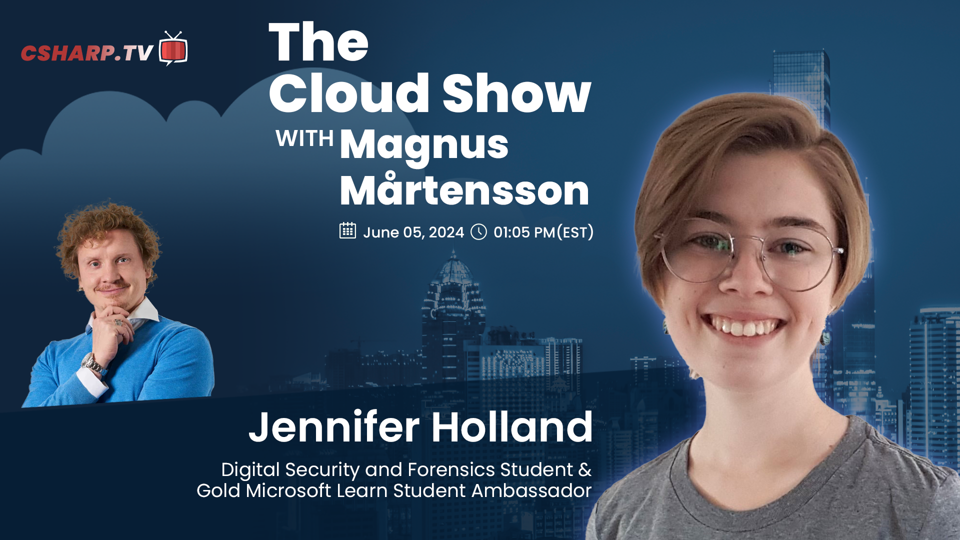 The Cloud Show with Magnus Mårtensson ft. Jennifer Holland - Ep. 30