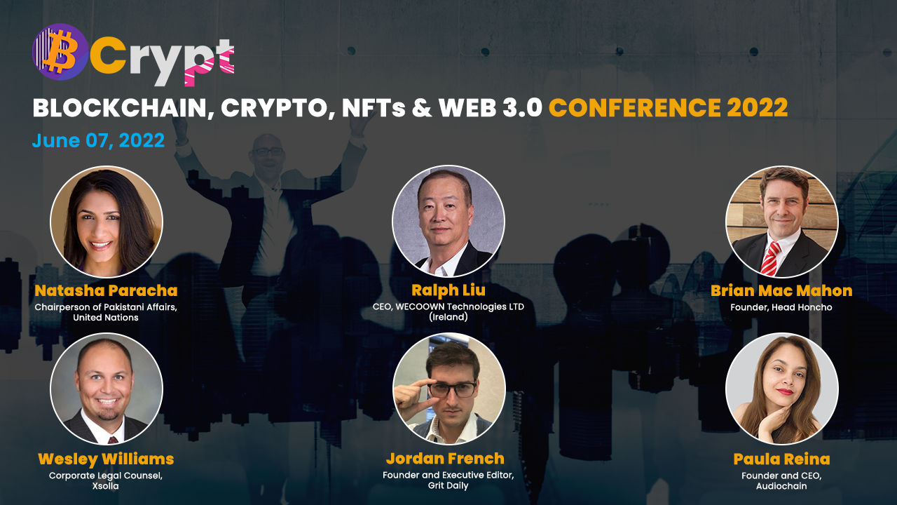 Blockchain, Crypto, NFTs & Web 3.0 Conference Of 2022