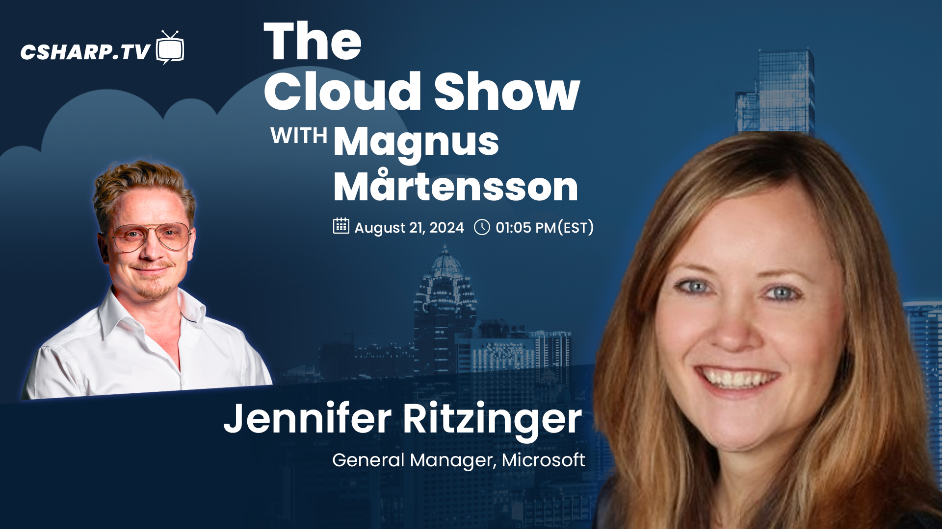 The Cloud Show with Magnus Mårtensson ft. Jennifer Ritzinger - Ep: 41