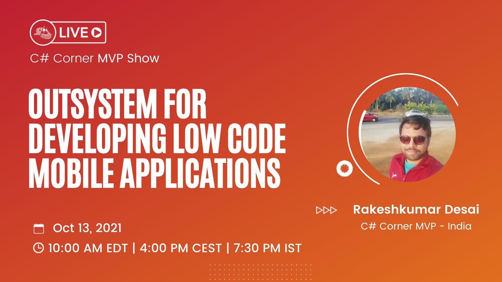 Outsystem for developing Low code Mobile Applications - MVP Show