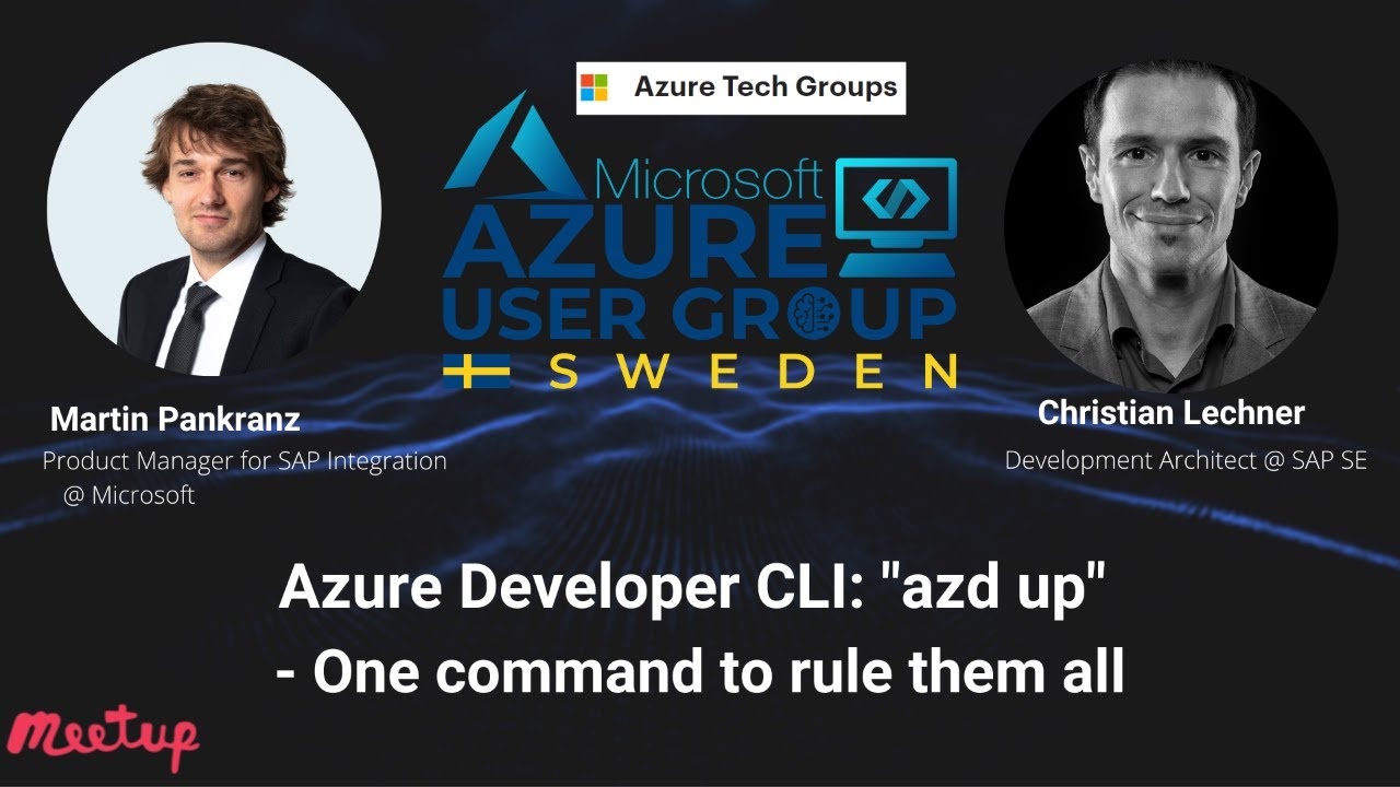 Azure User Group Sweden: Azure Developer CLI: 