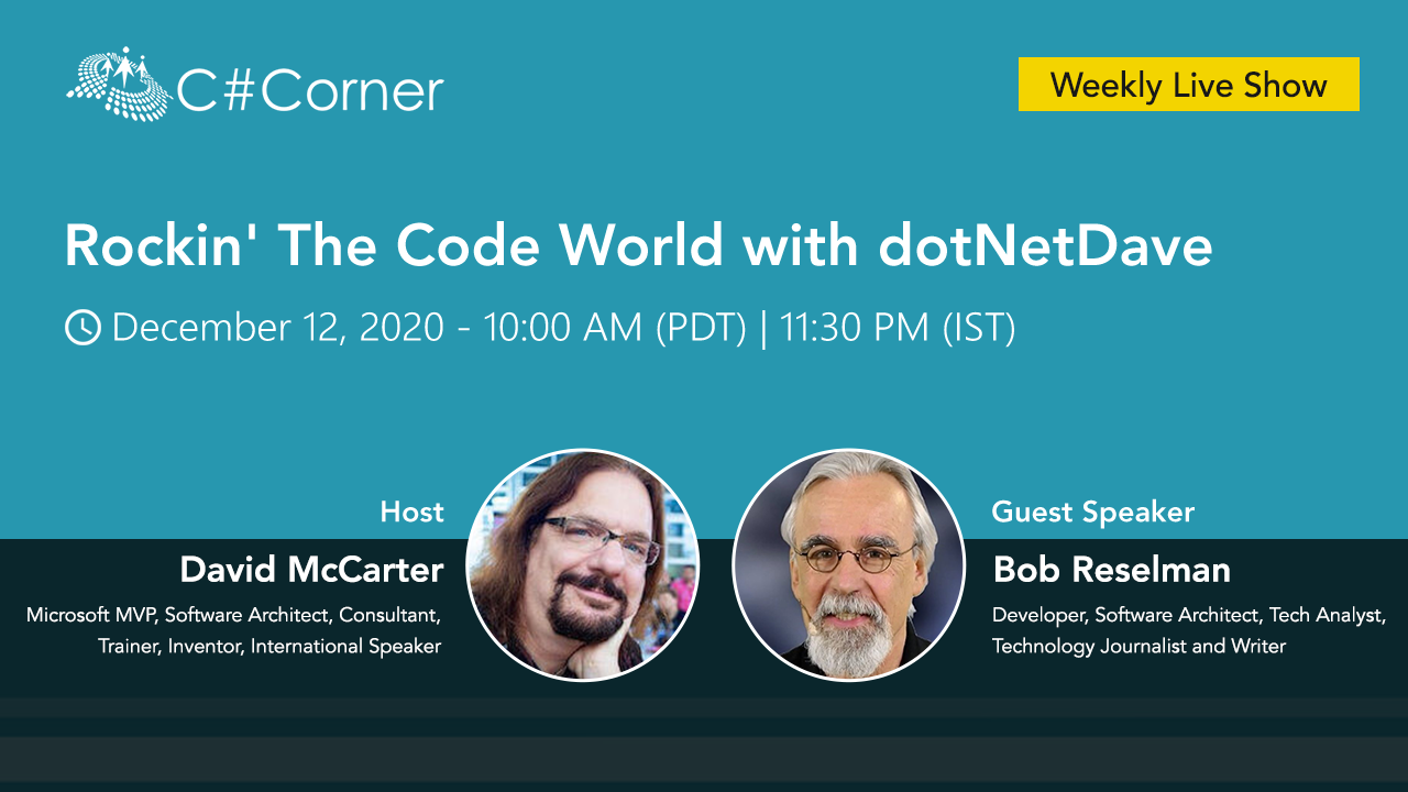 Rockin' The Code World with dotNetDave - Show 9