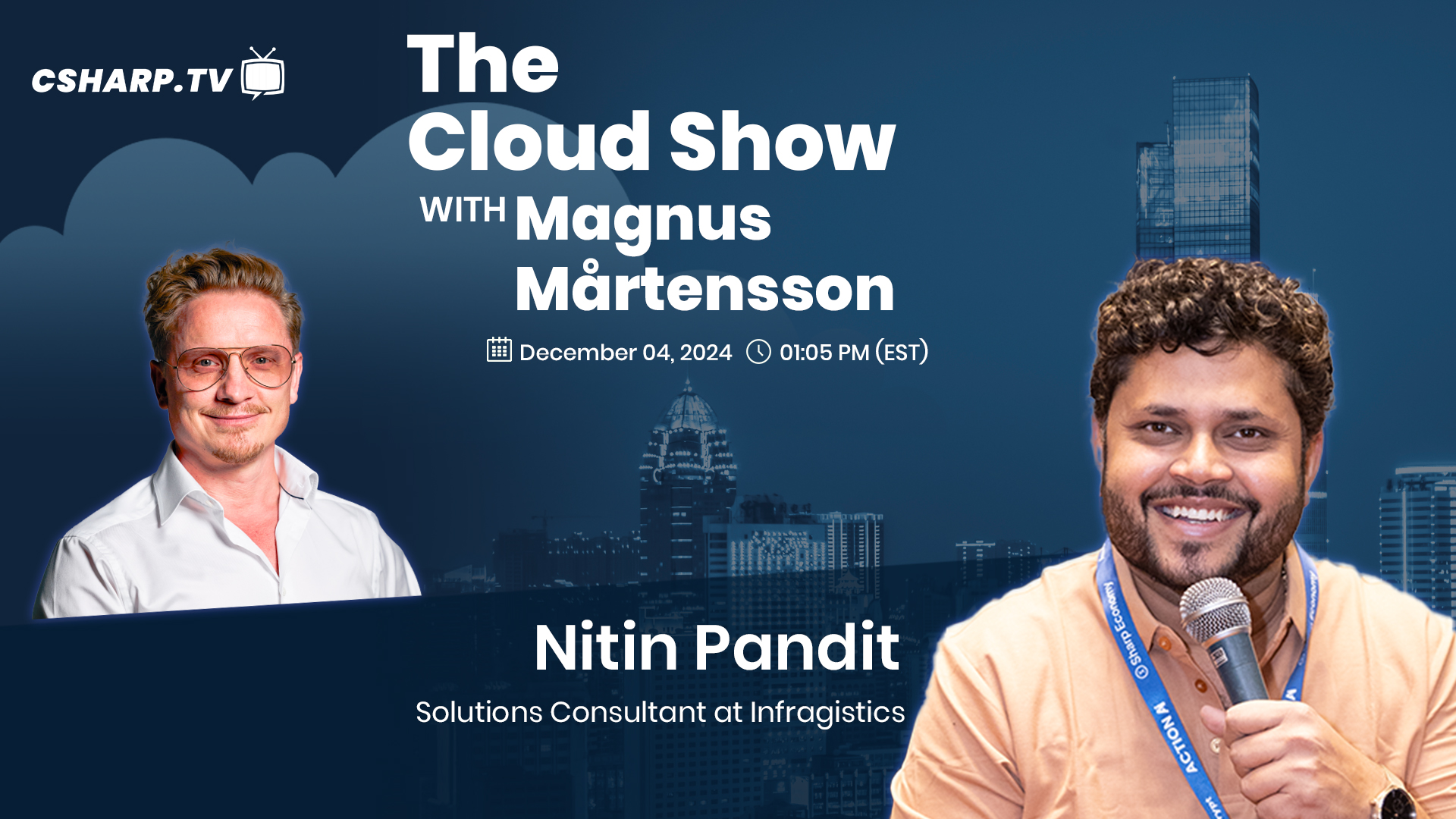 The Cloud Show with Magnus Mårtensson ft. Nitin Pandit - Ep: 50