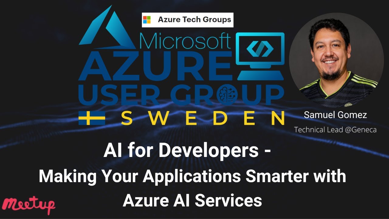 AI for Developers - Making Your Applications Smarter with Azure AI Services