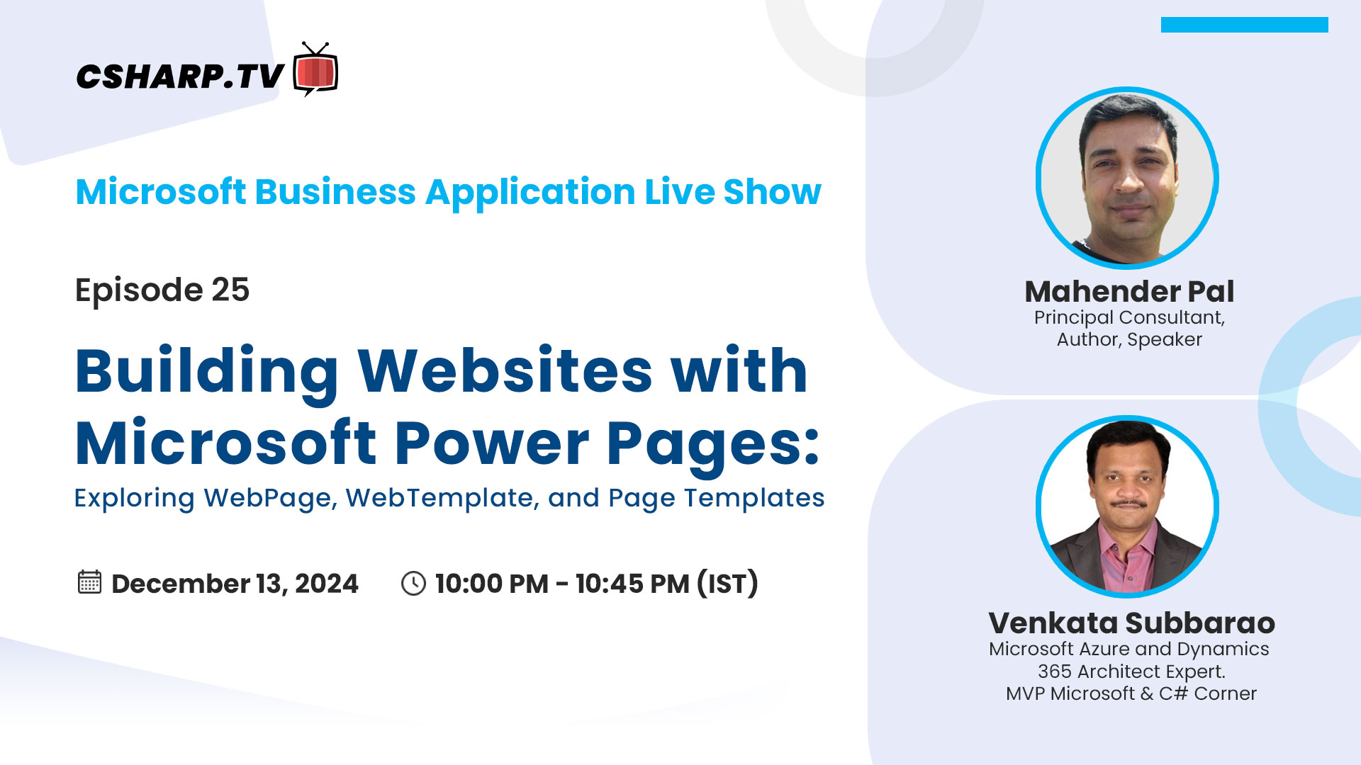 Building Websites with Microsoft Power Pages: Exploring WebPage, WebTemplate, and Page Templates - Microsoft Business Application Ep. 25