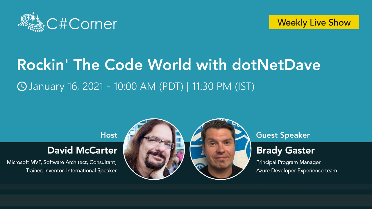 Rockin' The Code World with dotNetDave - Episode 12