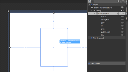 Drag a listbox in Expression Blend