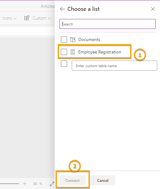 Customize data cards in PowerApps