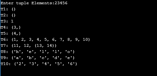 Understanding Tuples In Python